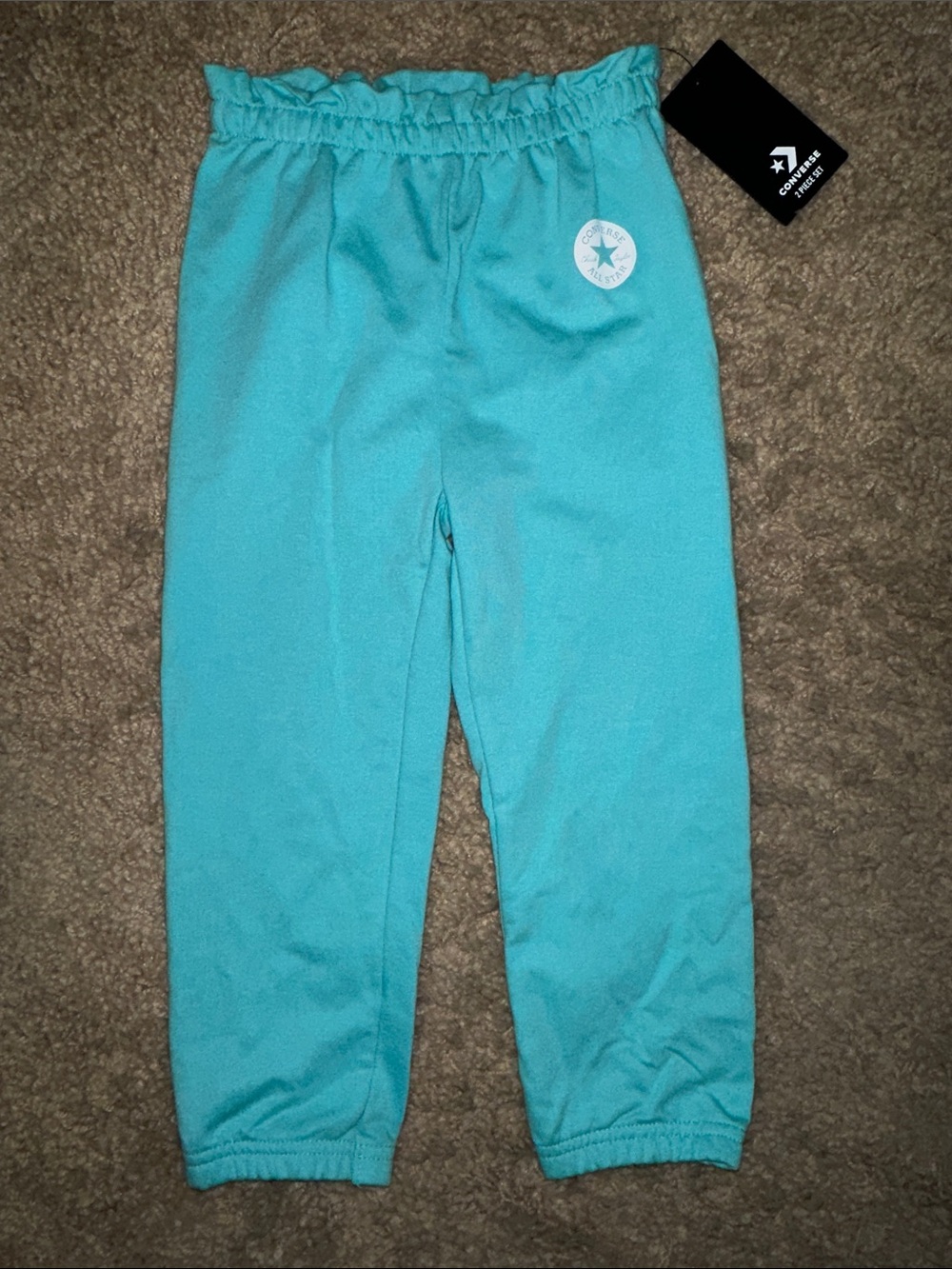 NWT Converse Light Aqua SweatPants (4T)